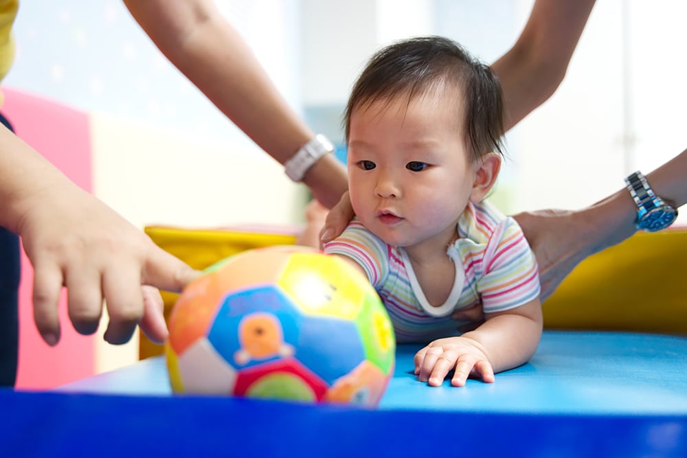 Sensory Play & Tummy Time For Physical Development